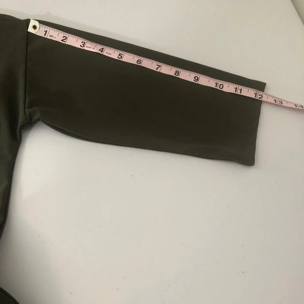 Leith Green Mini Shift Dress Size XS - Picture 9 of 11